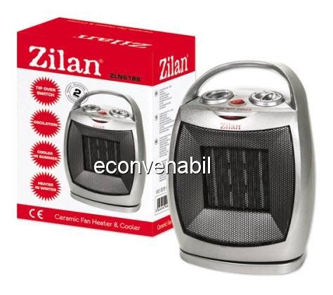 Aeroterma Electrica Ceramica Zilan ZLN6188 1500W Aeroterma Electrica Ceramica Zilan ZLN6188 1500W