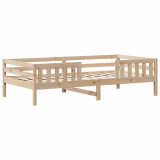 VidaXL Cadru de pat, 100x200 cm, lemn masiv de pin