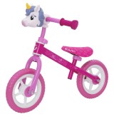 Bicicleta fara pedale, Evo, Balance Bike, 10 inch, Unicorn