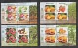 ROMANIA 2025 FRUCTE EXOTICE Minicoli cu 3 timbre + 1 vinieta LP.2520 MNH**