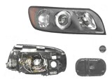 Far Volvo V50 (Ms/Mw), 10.2003-04.2007, fata, Dreapta, H7+HB3; electric; grey reflector rim; cu motor, DEPO