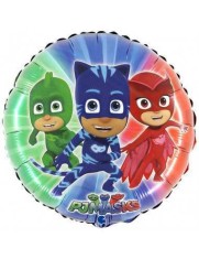 Balon Folie Metalizata Eroi in Pijamale PJ MASKS, 45x45 cm