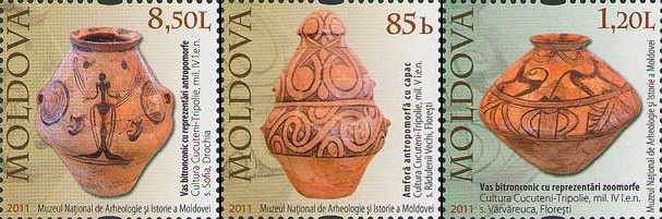 MOLDOVA 2011, Muzeul National de Arheologie si Istorie, serie neuzata, MNH