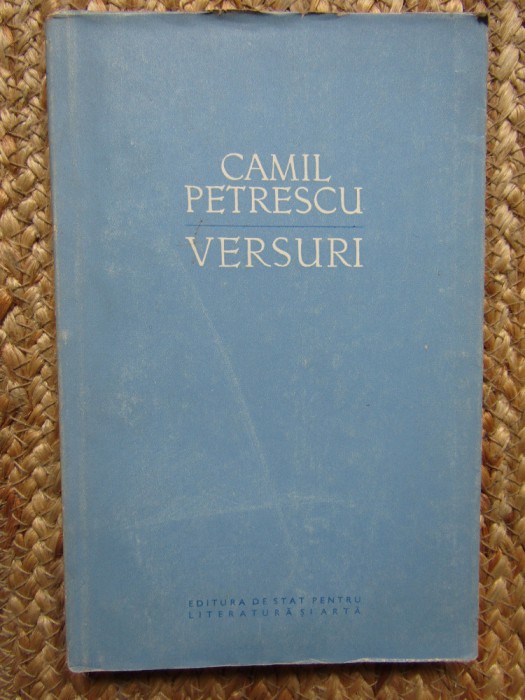 CAMIL PETRESCU - VERSURI