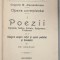 GRIGORIE M . ALEXANDRESCU , OPERE COMPLECTE , VOLUMUL I : POEZII , 1907
