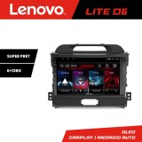 Navigatie Android Lenovo Lite D6 pentru Kia Sportage 2010-2016, 6+128 GB