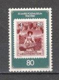 Liechtenstein.1980 50 ani Muzeul Postei Vaduz SL.129, Nestampilat