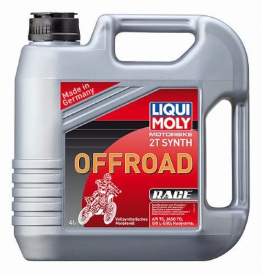 Ulei motor motociclete Liqui Moly sintetic pentru motoare in 2 timpi, Motorbike 2T OffRoad, 4L foto