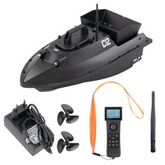 Barca de nadire Leziter C12 cu GPS, 600 m, 2,5 kg, neagra