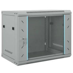 vidaXL Dulap de rețea cu depozitare Gri 60 x 45 x 50 cm Oțel