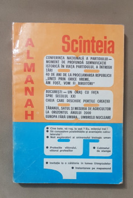 Almanah SC&amp;Acirc;NTEIA 1988 (Sc&amp;icirc;nteia) foto