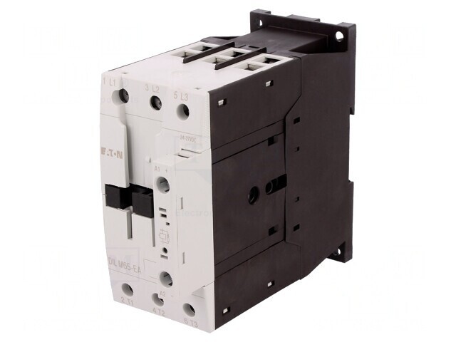 Contactor 3P 24VDC 65A șină DIN