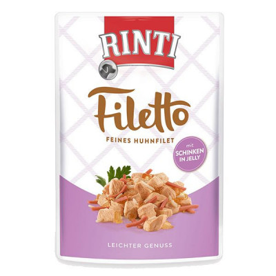Săculeț RINTI Filetto pui + șuncă, 100g foto