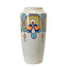Vaza Art Deco din portelan pictat PM-7