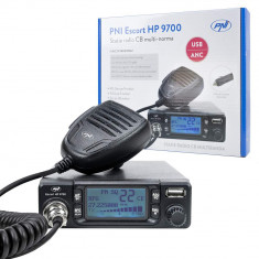 Statie Radio CB PNI Escort HP 9700 USB ASQ 12v 24v * Model nou 2024 *