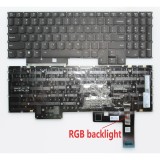 Tastatura Laptop, Lenovo, Legion 7 16ARHA7 Type 82UH, iluminata RGB, neagra, layout US