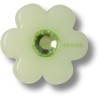 Jibbitz Crocs Yellow Flower with Gem, Crocs Jibbitz