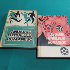 ANUARUL FOTBALULUI ROMÂNESC * 2VOL -1909-1967 *1967-1969 *