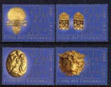 Vatican 2001 - Exponate din Muzeul Etrusc, arheologie, serie neuzata