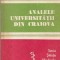 Analele Universitatii din Craiova - Seria Stiinte Medicale - Anul III - 1978
