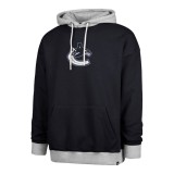 Vancouver Canucks hanorac de bărbați cu glugă 47 Patch Drop Shoulder Hood black - M