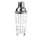 Shaker cocktail, din sticla, transparent, 400 ml, 22.7 x 6 x 5.8 cm, ergonomic si usor de manevrat