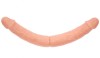 Dildo Dublu Bendable Natural 37 cm