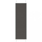 vidaXL Jaluzea plisată negru 65x200 cm Lățime țesătură 64,4cm poliester