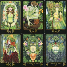 VISELE GAIA Tarot-Set Carti tarot,ed lim LUX(aurii)COLECTIE+carte-SIGILAT foto