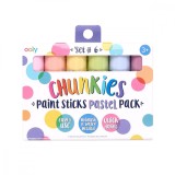 Cumpara ieftin Creioane tempera solida Chunkies culori pastel, 6 bucati, Ooly