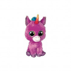 Ty - Jucarie din plus Unicornul Rosette , Boos , 24 cm, Violet