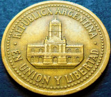 Cumpara ieftin Moneda exotica 25 CENTAVOS - ARGENTINA, anul 1992 * cod 1106, America Centrala si de Sud