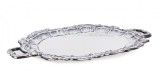 Set 4 platouri aluminiu 33x20.5x2 cm