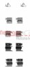 Set accesorii, placute frana TOYOTA RAV 4 II (CLA2, XA2, ZCA2, ACA2) (2000 - 2005) METZGER 109-1240