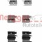 Set accesorii, placute frana TOYOTA RAV 4 II (CLA2, XA2, ZCA2, ACA2) (2000 - 2005) METZGER 109-1240