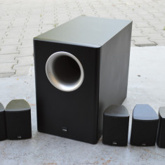 Subwoofer Activ Canton AS 10 cu 5 sateliti MX