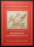 rara FAMILII BOIERESTI / NOBILIARE din TARA ROMANESCA de la 1837. ARHONDOLOGIE &ndash;&nbsp;Paul Cernovodeanu. ISTORIE 174 pag 2002 ISTROS Format mare 29,5x21cm