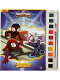 Sa pictam cu Paienjenel. Marvel. Paienjenelul si prietenii lui uimitori. Carte de colorat cu pensula si acuarele/***