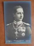 Fotografie tip carte postala, Printul August Wilhelm von Preussen