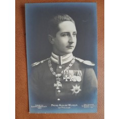 Fotografie tip carte postala, Printul August Wilhelm von Preussen