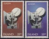 Islanda 1995 - Europa, sculpturi, CEPT, serie neuzata
