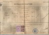 Romania, extras de nastere, Pogaceaua, judetul Mures, 1933