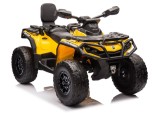 Cumpara ieftin ATV electric pentru 2 copii Can Am Outlender 800W 24V Bombardier, culoare galbena
