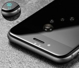 Cumpara ieftin Folie de sticla FULL GLUE pentru Apple iPhone 7 Plus, GloMax 3D Negru ,lipici pe toata suprafata
