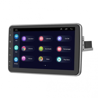 Navigatie auto universala ecran rotativ INOVA&amp;reg; 10.1 inch, 1DIN, Android 13, 1GB RAM, 32GB ROM, Carplay, Android Auto, Wi-Fi, GPS foto