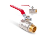 Robinet cu bila 3/4" WZ DN20 cu garnitura de etansare, Geko G70221