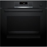 Cuptor incorporabil Bosch HRG532EB3, 71 l, Clasa A+, 8 functii, 5 niveluri coacere, EcoClean Direct, Control electronic, Treapta Pizza, Negru
