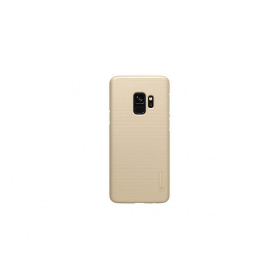 Husa Compatibila cu Samsung Galaxy S9 G960 + Folie Protectie-Nillkin Frosted Shield Aurie foto