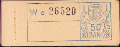 HST A1489 Cotor cu 17 bilete transport Rom&amp;acirc;nia comunistă foto