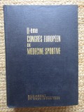 II-eme Congres Europeen de medecine sportive 30 septembre-3 octobre 1969